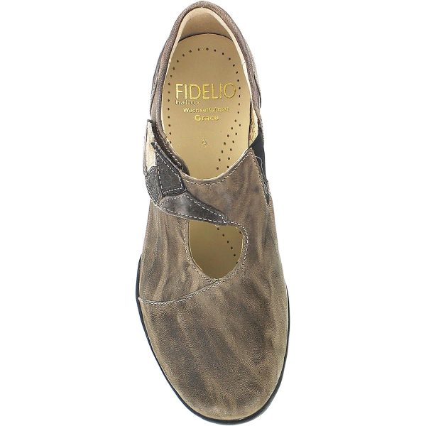 Women s Fidelio 26-5002-78 Hallux Taupe Leather Online Sale