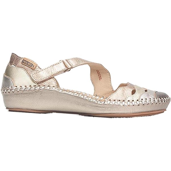 Women s Pikolinos Puerto Vallarta 655-0706CLC1 Stone Leather For Discount