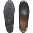 Women s Clarks Un Blush Ease Black Leather Cheap