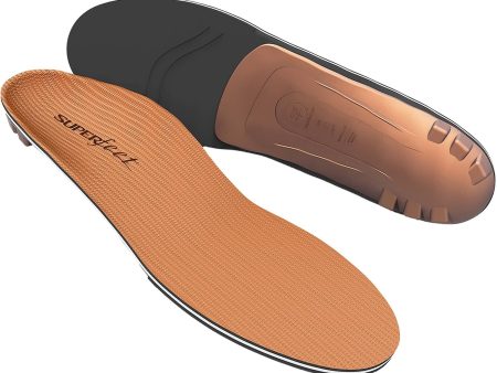 Unisex Superfeet All-Purpose Memory Foam Support Copper Insoles Discount