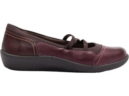 Women s Earth Leslie Rich Plum Leather Online now