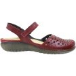 Women s Naot Arataki Rumba Red Leather Supply