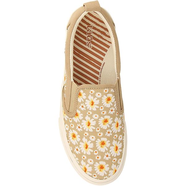 Women s Taos Rubber Soul Tan Daisy Canvas on Sale