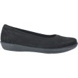 Women s Clarks Cloudsteppers Ayla Low Black Fabric Fashion