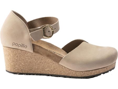 Women s Birkenstock Papillio Mary Sandcastle Nubuck Hot on Sale