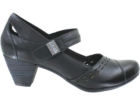 Women s Taos Stunner Black Leather Cheap