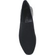 Women s Ecco Incise Urban Slip-On Black Leather Fabric Fashion