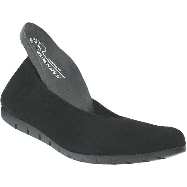 Women s Sabrinas Bruselas 85020 with Removable Arch Support Footbed Black Suede Online Sale