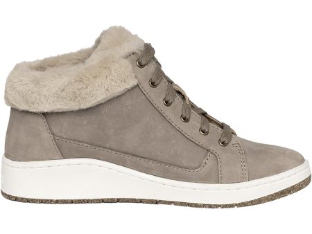 Women s Aetrex Dylan Taupe Suede Sale