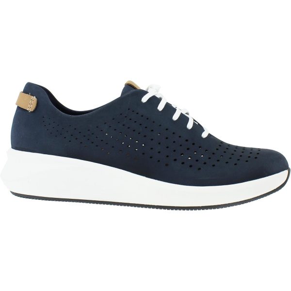 Women s Clarks Un Rio Tie Navy Nubuck Online now