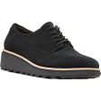 Women s Clarks Sharon Noel Black Nubuck For Cheap