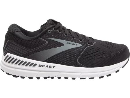 Men s Brooks Beast 20 Black Ebony Grey Mesh Cheap