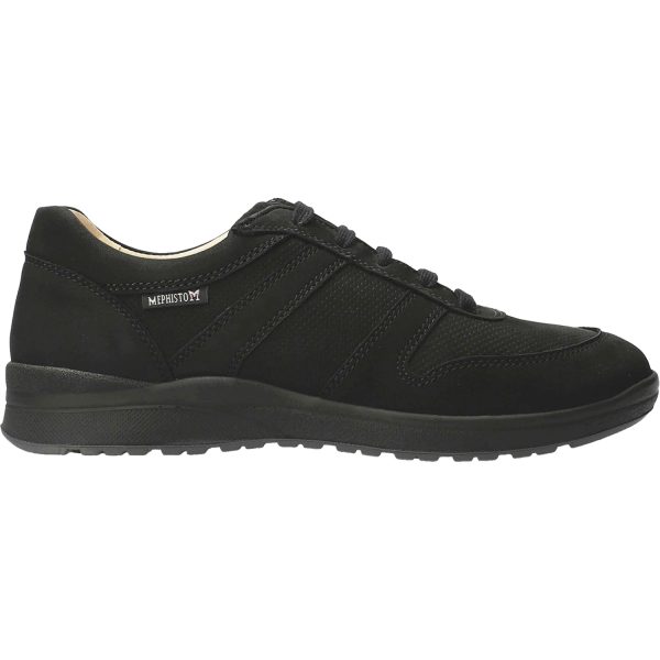 Women s Mephisto Rebeca Perf Black Bucksoft Nubuck Online Sale