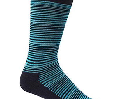 Men s Sockwell Bandwidth Crew Socks Navy Hot on Sale