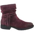 Women s Born Cross Burgundy Distressed Leather For Discount