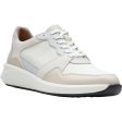 Women s Clarks Un Rio Run White Combi Leather For Discount