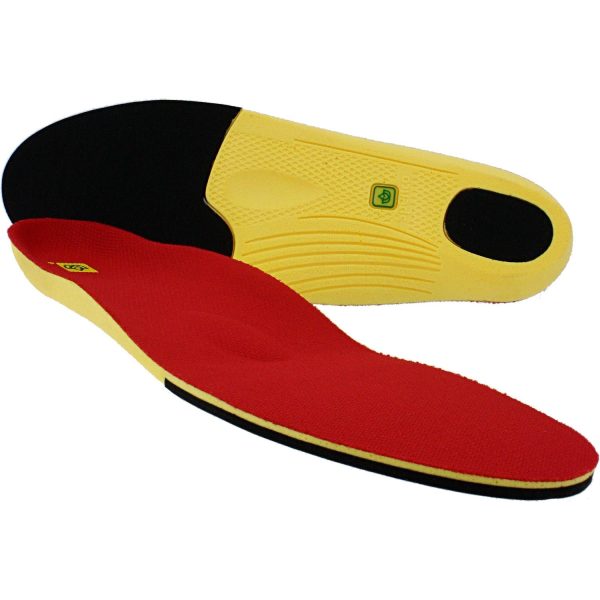 Unisex Spenco Walker Runner Insoles Wide Red Discount