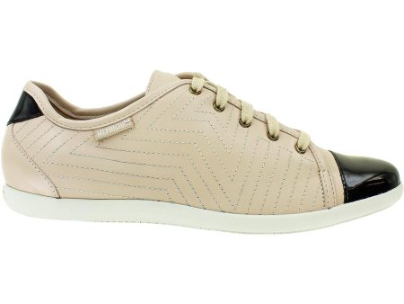 Women s Mephisto Ketty Light Taupe Silk Leather Hot on Sale