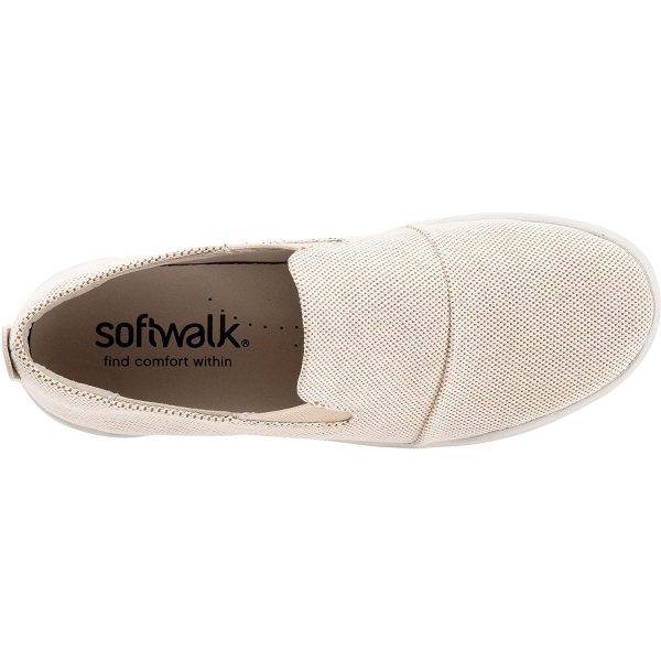 Women s SoftWalk Alexandria Cream Canvas Fashion