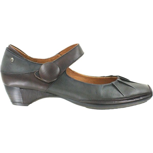 Women s Pikolinos Gandia 849-5847C1 Lead Leather on Sale