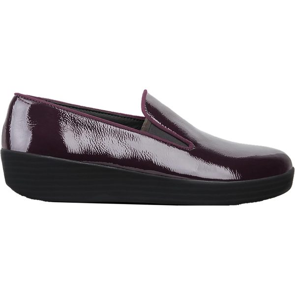 Women s Fit Flop Superskate Plum Leather Discount