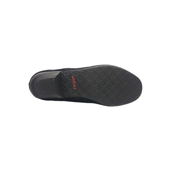 Women s Taos Cobbler Black Printed Suede For Sale