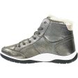 Women s Strive Chatsworth Anthracite Metallic Leather Cheap