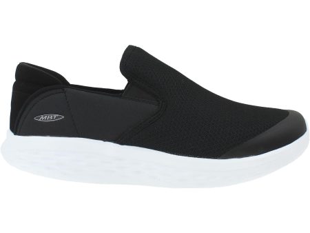 Women s MBT Modena Slip-On Black White Mesh Online Hot Sale