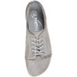 Women s Naot Avena Light Grey Silver Threads Nubuck Leather For Cheap