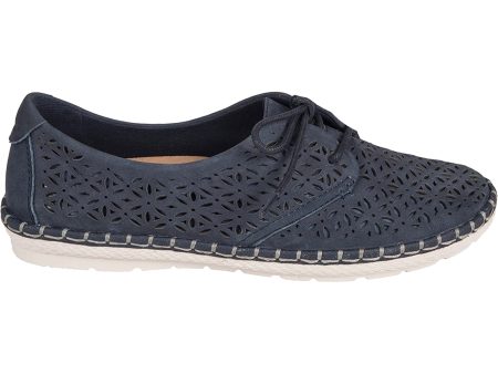 Women s Earth Pax Navy Nubuck Hot on Sale