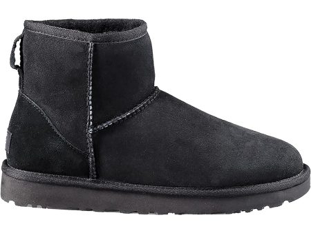 Women s UGG Classic Mini II Black Sheepskin Online now