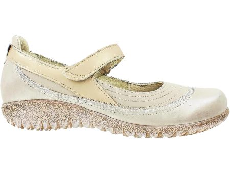 Women s Naot Kirei Linen Stardust Champagne Leather Online now