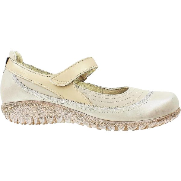 Women s Naot Kirei Linen Stardust Champagne Leather Online now