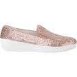 Women s Fit Flop Superskate Sequins Nude Leather Hot on Sale