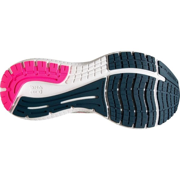 Women s Brooks Glycerin 19 Ice Flow Navy Pink Mesh Sale