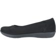 Women s Clarks Cloudsteppers Ayla Low Black Fabric Fashion