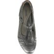 Women s Earth Wanderlust Pewter Metallic Full Grain Leather Sale