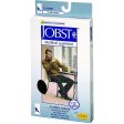 Men s Jobst Casual Knee High Socks 15-20 mmHg Black Medium Online now