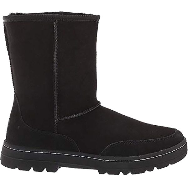 Women s UGG Ultra Short Revival Black Sheepskin Discount