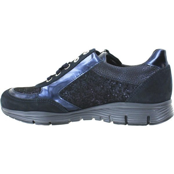 Women s Mephisto Ylona Blue Bucksoft Combi Leather Discount