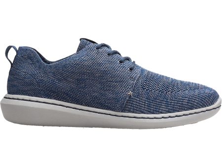 Men s Clarks Cloudsteppers Step Urban Mix Dark Blue Combi Textile Online Sale