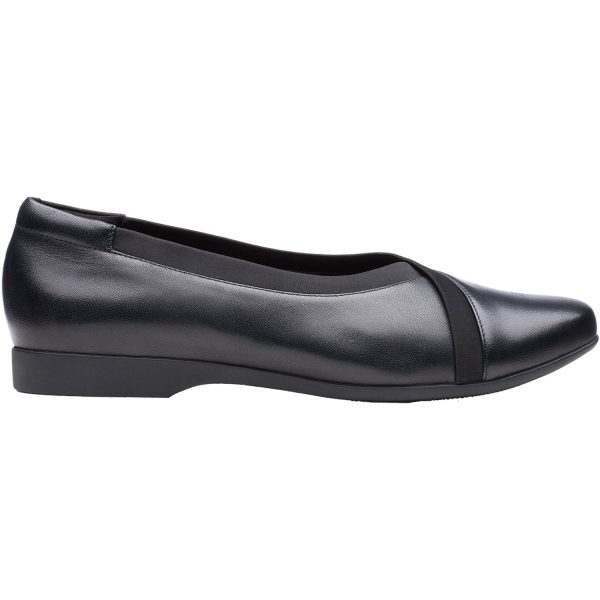 Women s Clarks Un Darcey Ease Black Leather Black Leather Supply