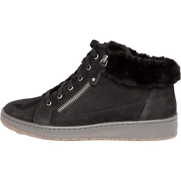 Women s Aetrex Dylan Black Suede For Cheap