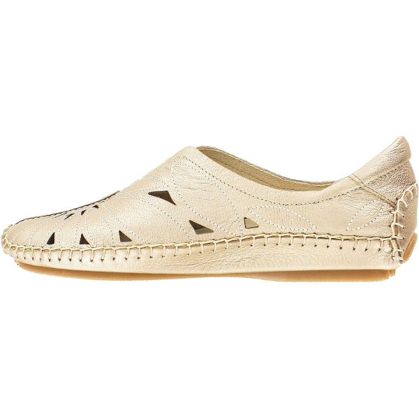 Women s Pikolinos Jerez 578-7399CL Champagne Metallic Leather Cheap