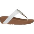 Women s Fit Flop Lottie Corsage White Microfibre Fashion