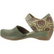 Women s L Artiste by Spring Step Gloss-Pansy Olive Leather Sale