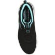 Women s Skechers GOwalk Arch Fit Unify Black Aqua Fabric Cheap