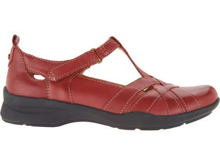 Women s Earth Ocelot Regal Red Leather Sale