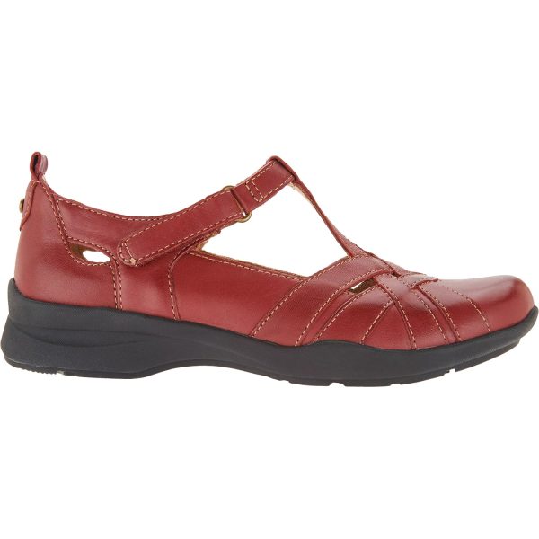 Women s Earth Ocelot Regal Red Leather Sale