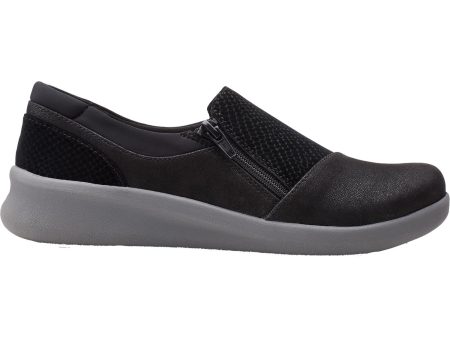 Women s Clarks Cloudsteppers Sillian 2.0 Day Black Fabric Cheap